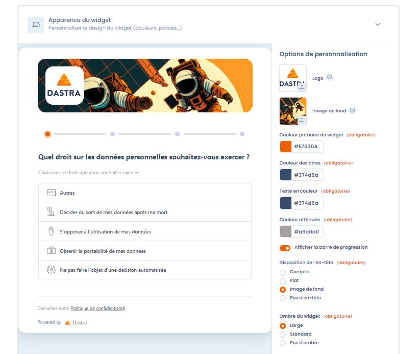 Customize image
