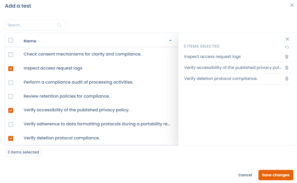 Link your requirements